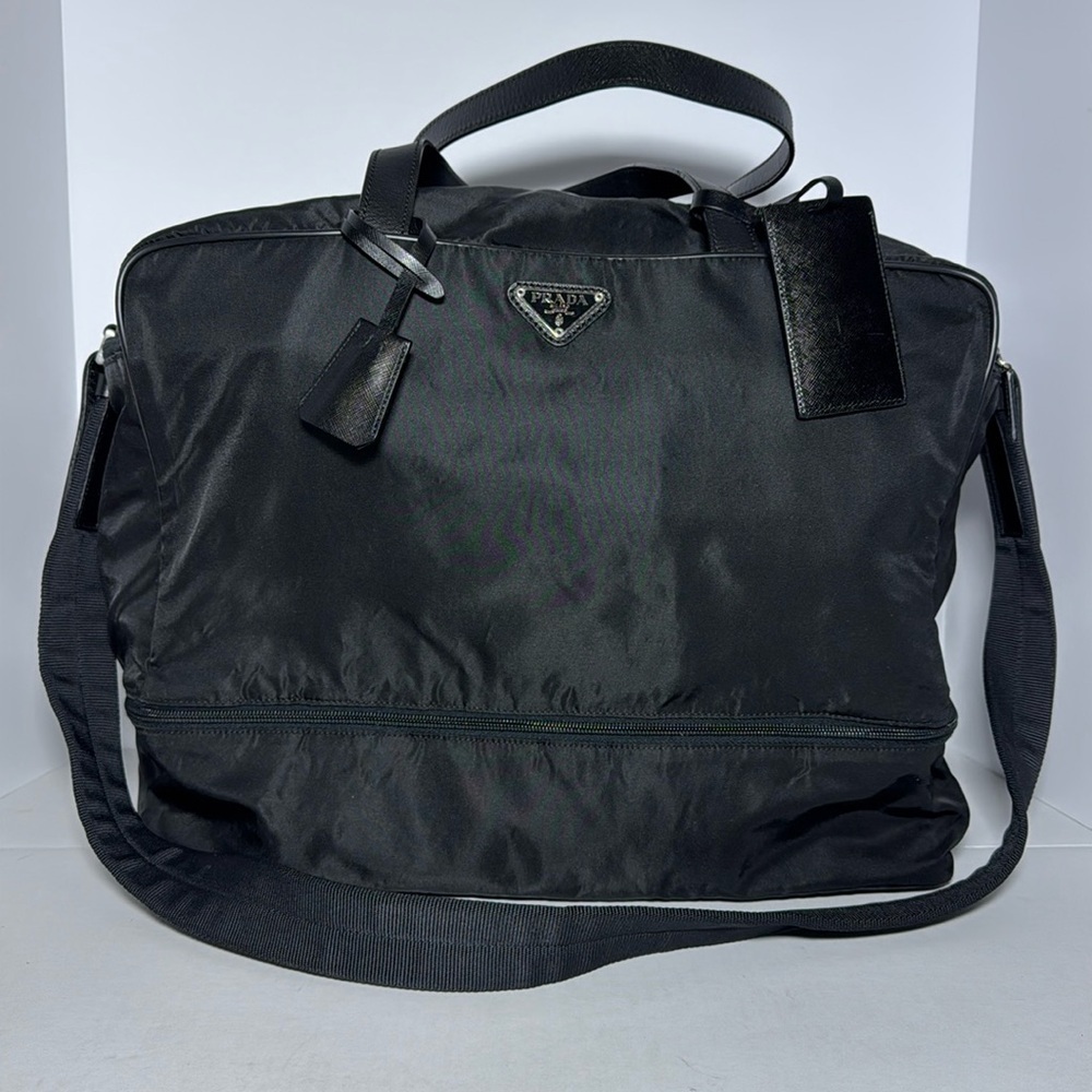 LARGE PRADA SACCA DA VIAGGIO TRAVEL BAG